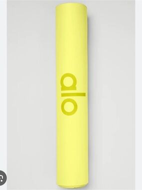 ALO Yoga Neon Yellow Warrior Yoga Mat by ALO Yoga